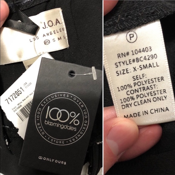 J.O.A. Strapless Floral Lace Midi Dress XS - Picture 10 of 12